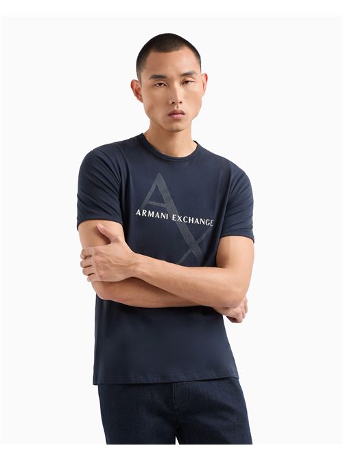 t-shirt man navy ARMANI EXCHANGE | 8NZT76Z8H4Z/1510